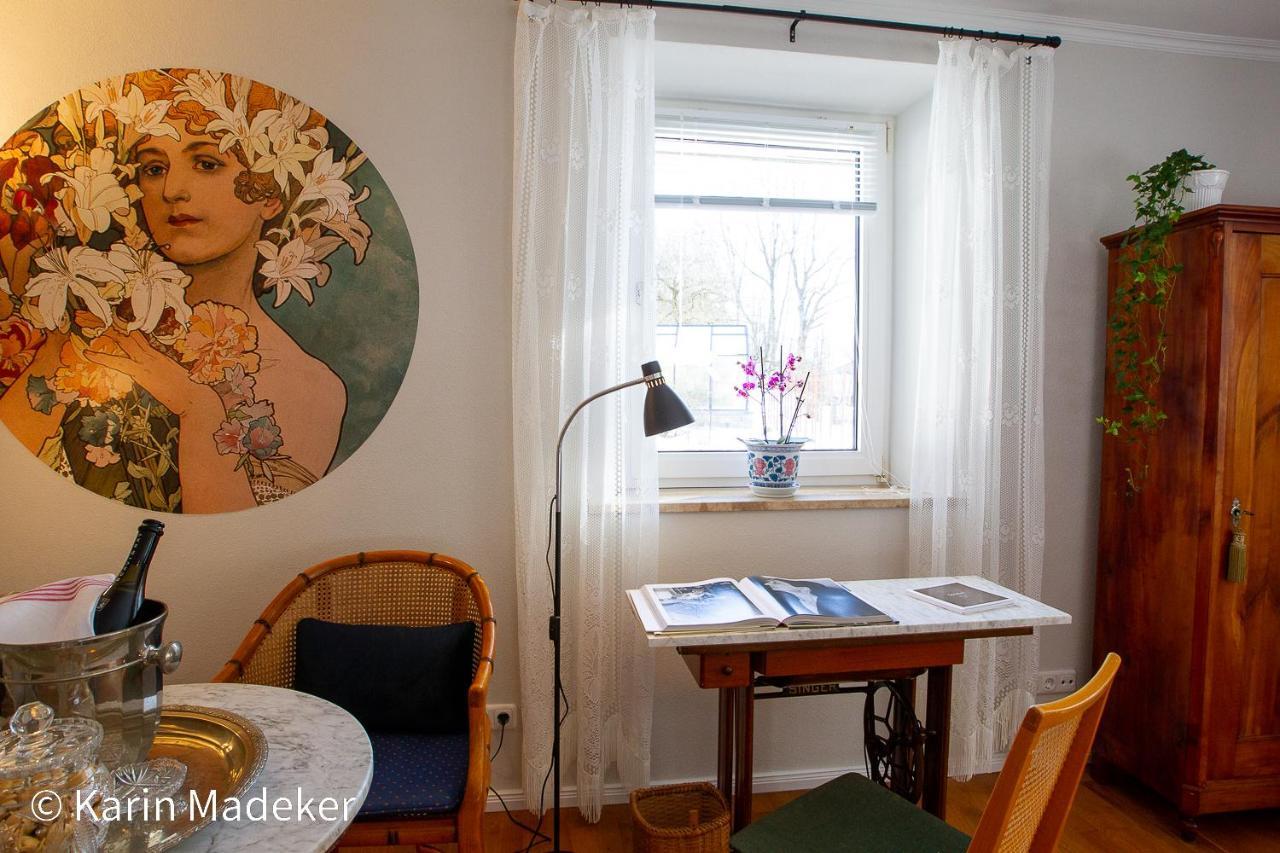 Design Ferienwohnung Mit Bauerngarten فالدكيرشن المظهر الخارجي الصورة
