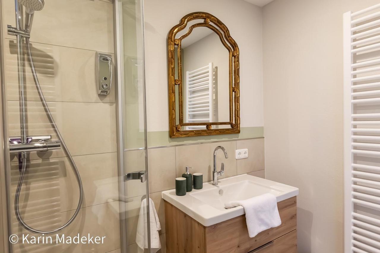 Design Ferienwohnung Mit Bauerngarten فالدكيرشن المظهر الخارجي الصورة
