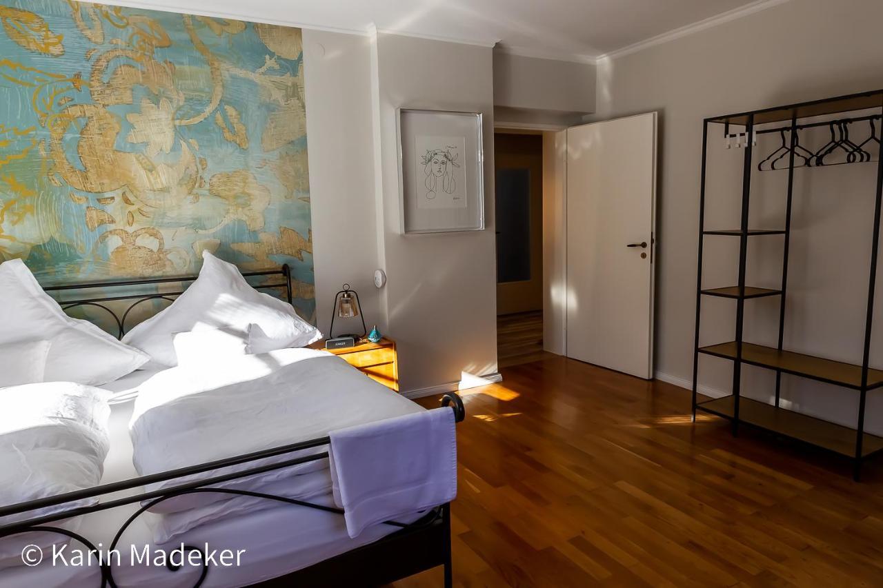 Design Ferienwohnung Mit Bauerngarten فالدكيرشن المظهر الخارجي الصورة