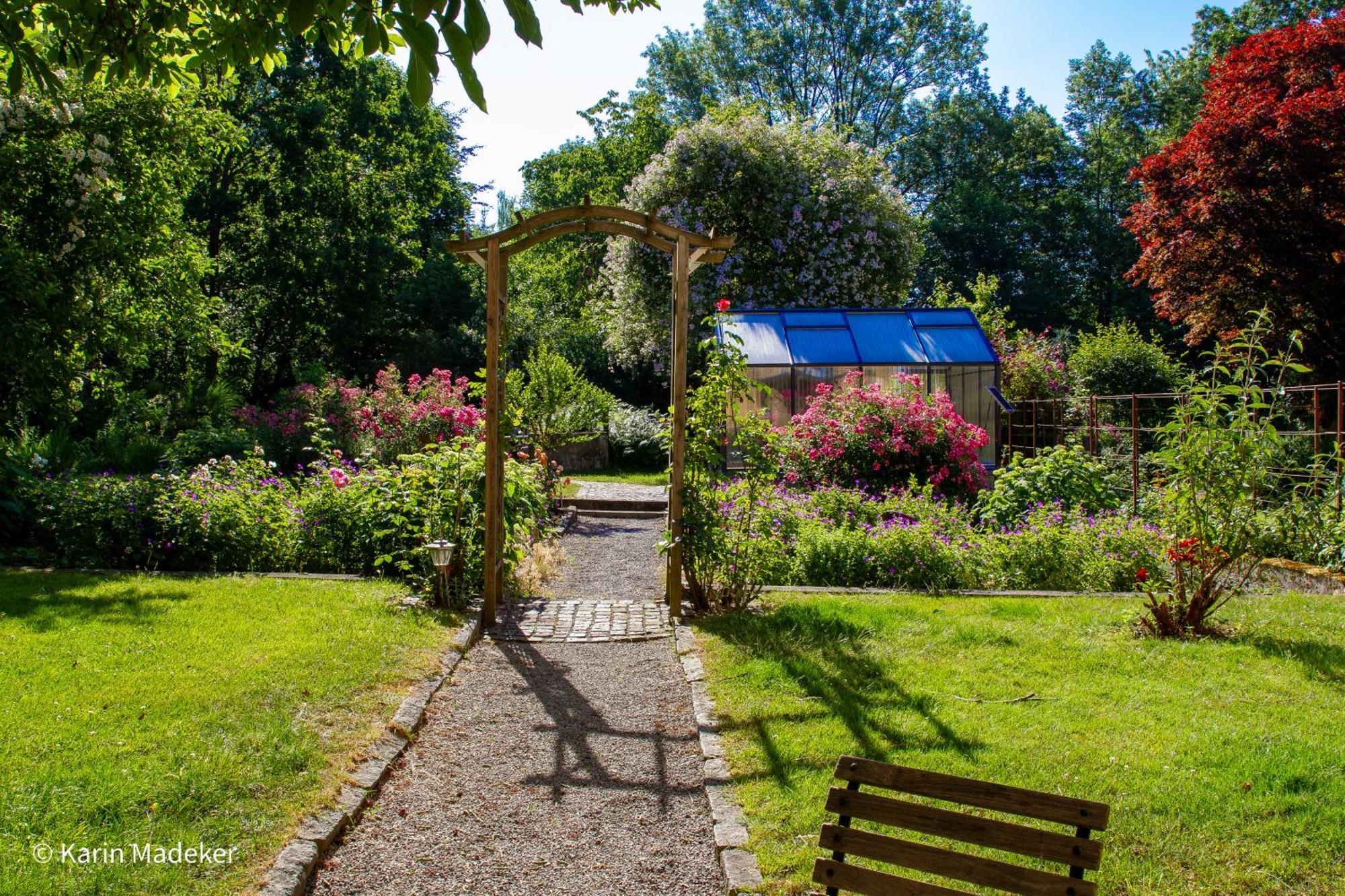 Design Ferienwohnung Mit Bauerngarten فالدكيرشن المظهر الخارجي الصورة