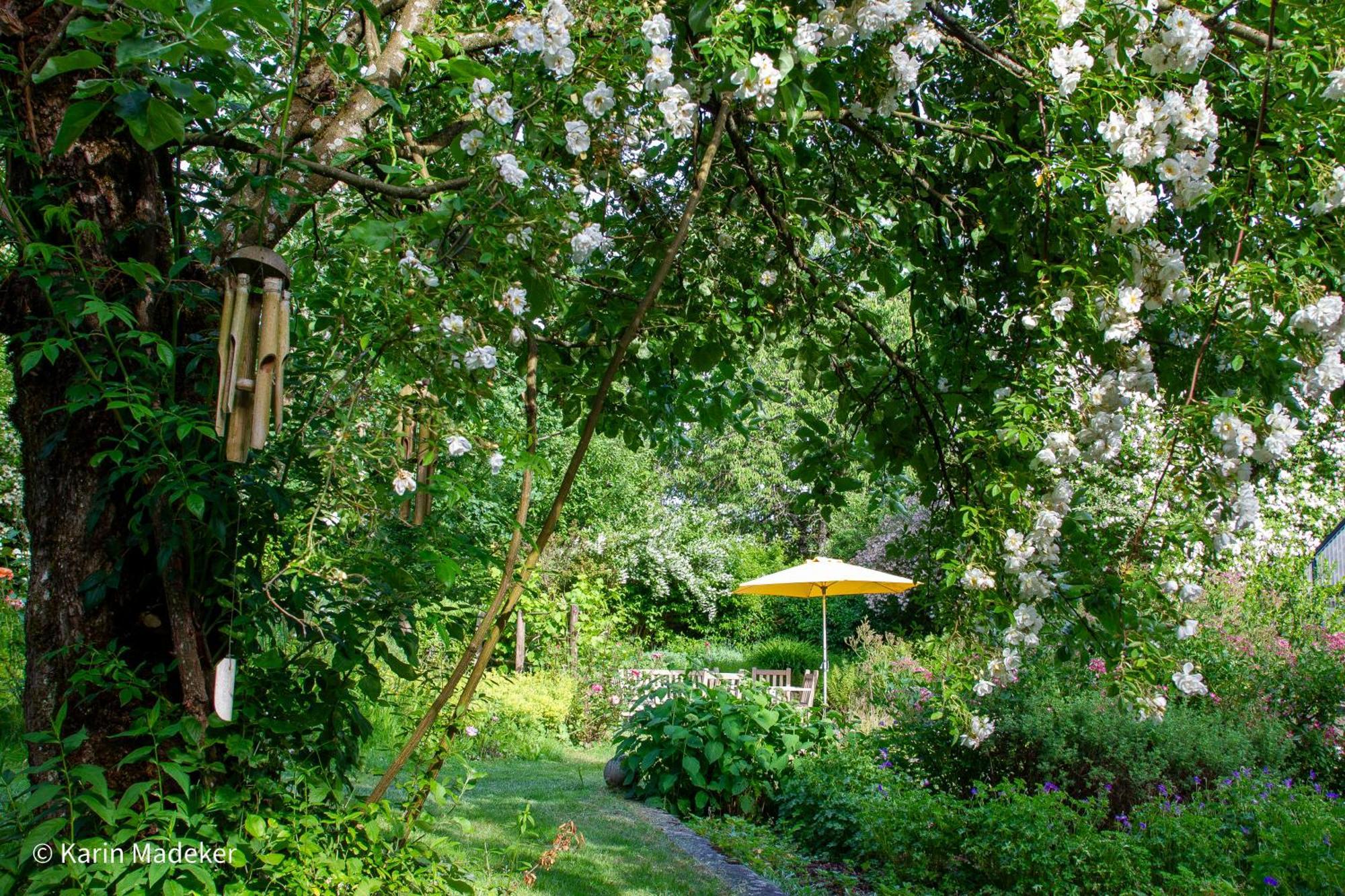 Design Ferienwohnung Mit Bauerngarten فالدكيرشن المظهر الخارجي الصورة