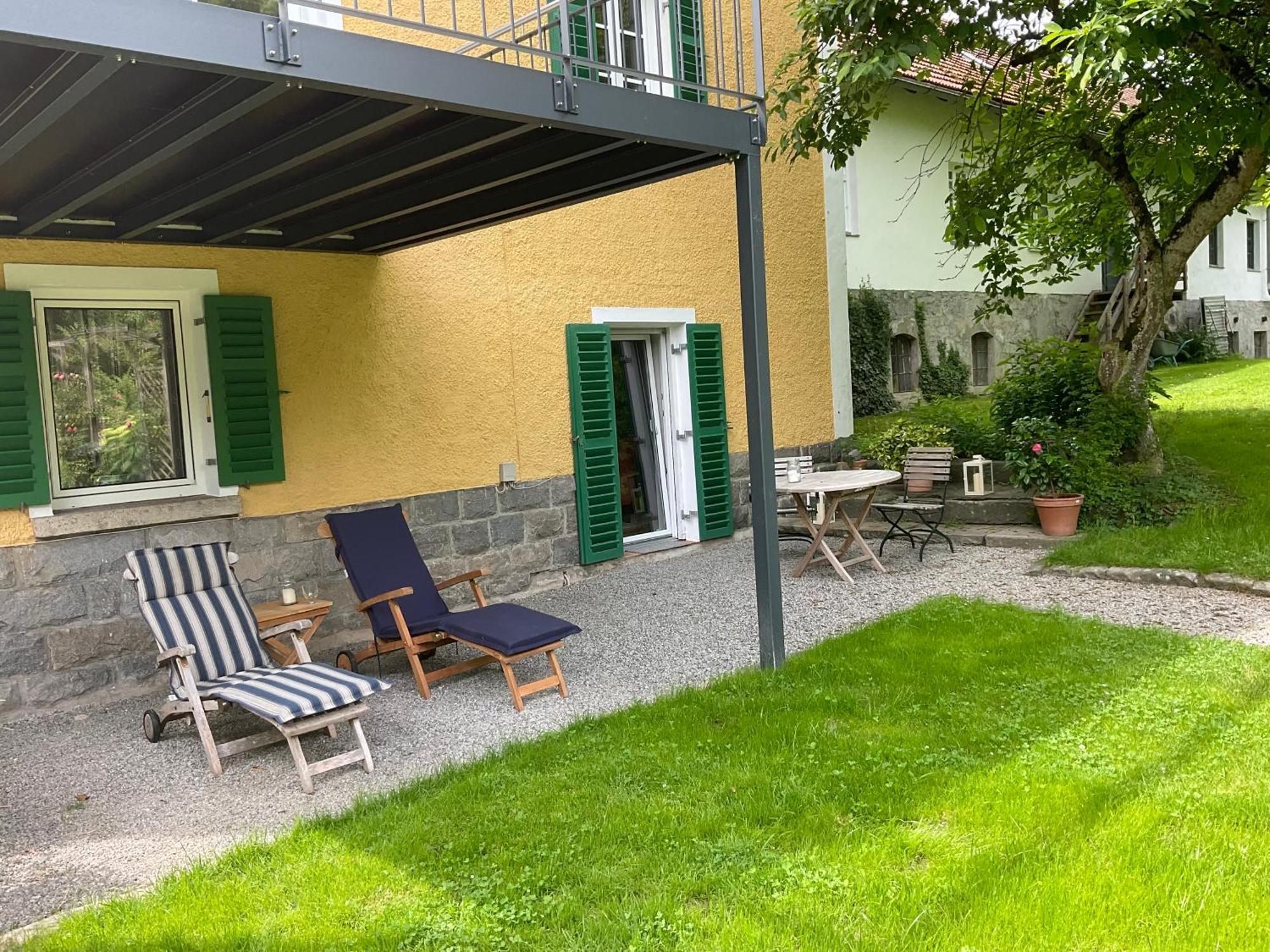 Design Ferienwohnung Mit Bauerngarten فالدكيرشن المظهر الخارجي الصورة